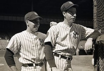 Joe DiMaggio and Phil Rizzuto, 1941 