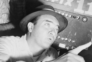 Mel Allen became the voice of the Yankees in 1939, but in '41 the Bombers were off the air.